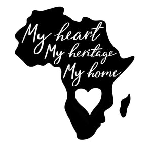 My heart, my heritage, my home shirt